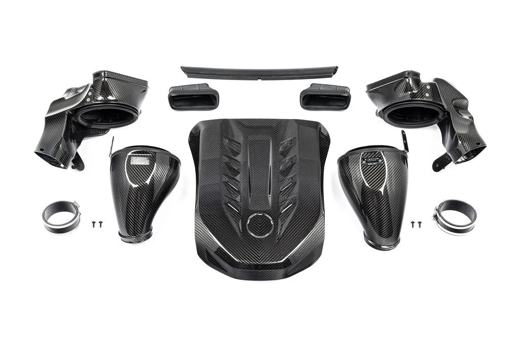 Can the carbon fiber engine cover be purchased separately for the M50i?