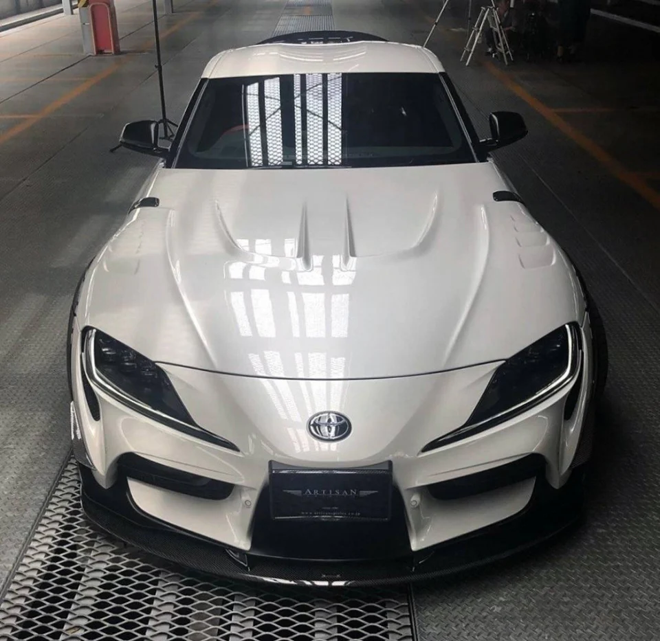 ARTISAN SPIRITS BLACK LABEL HOOD (FRP) - TOYOTA GR SUPRA 2020+ only come in white?