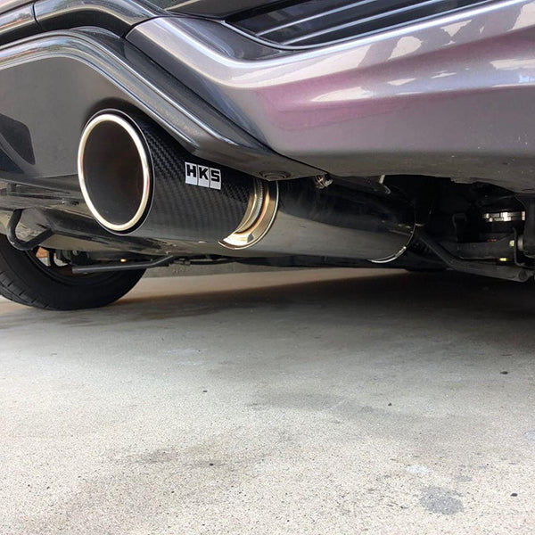 HKS Hi-Power Muffler 2014+ Honda Fit Sport GK5 w/ Carbon Tips Questions & Answers