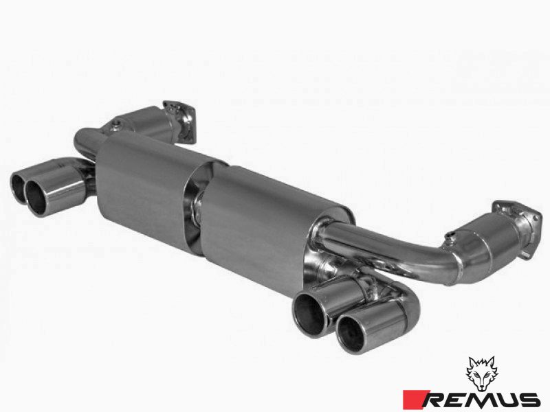 Remus exhaust 911 997 turbo