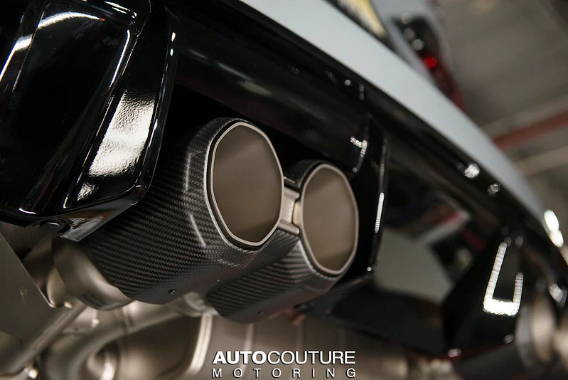 Akrapovic 2021+ BMW M3 (G80) M4 (G82) Black Carbon Tail Pipe Set (Octagonal Carbon Design) Questions & Answers