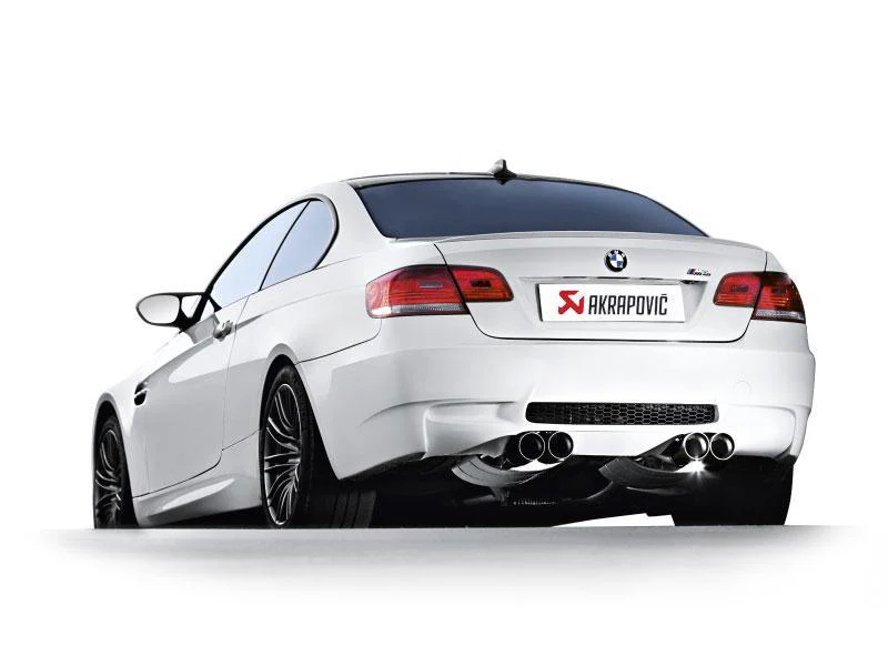 Akrapovic 07-13 BMW M3 (E92 / E93) / 08-13 E90 M3 Sedan Slip-On Line (Titanium) (Req. Tips) Questions & Answers