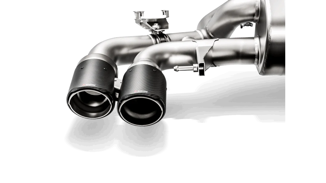 Do these tips fit on the stock 2019 F90 M5 exhaust or only the full Akrapovic exhaust system