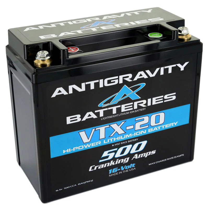 Antigravity Special Voltage YTX12 Case 16V Lithium Battery - Right Side Negative Terminal Questions & Answers