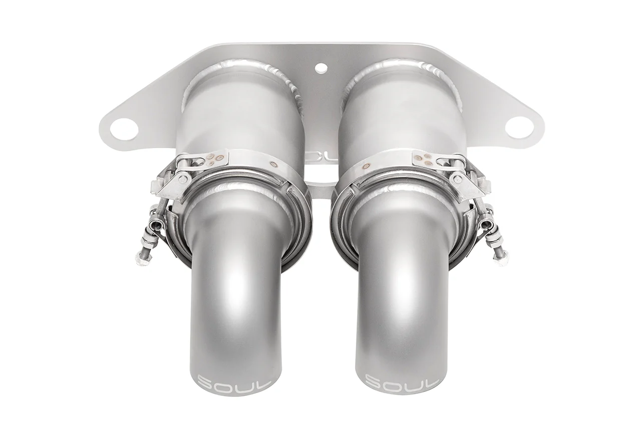 SOUL 14-19 Porsche 991.1 / 991.2 GT3 Bolt-On Resonated Turn Down Exhaust Tips Questions & Answers