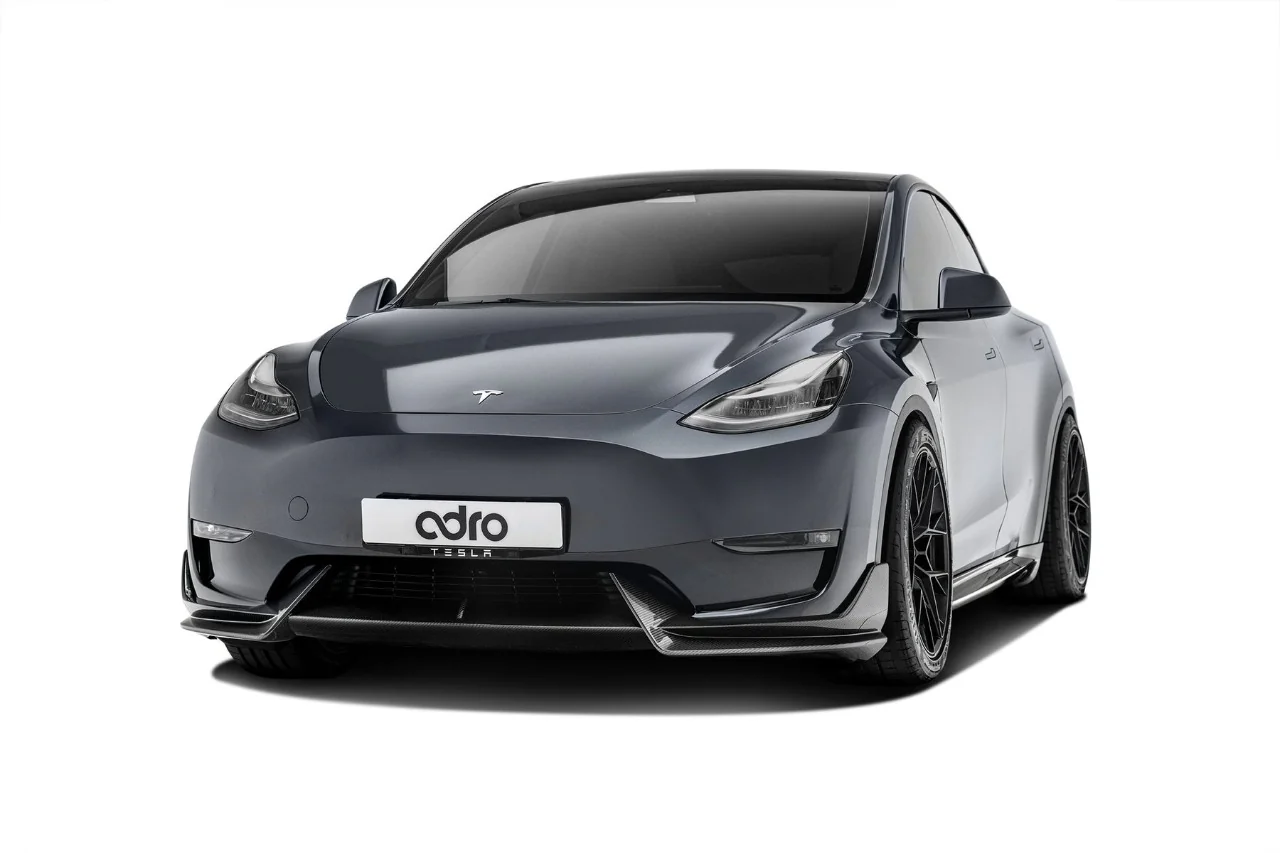 ADRO TESLA MODEL Y PREMIUM PREPREG CARBON FIBER FRONT LIP Questions & Answers